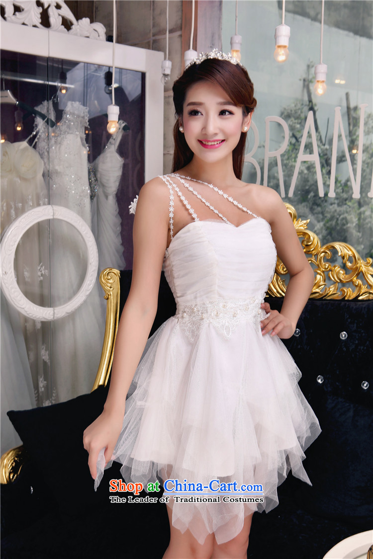 The Aileu degrees fall 2015 manually staple pearl diamond temperament and Sau San chest dresses bridesmaid groups dress skirt JMB156-B_8875 white S picture, prices, brand platters! The elections are supplied in the national character of distribution, so action, buy now enjoy more preferential! As soon as possible.