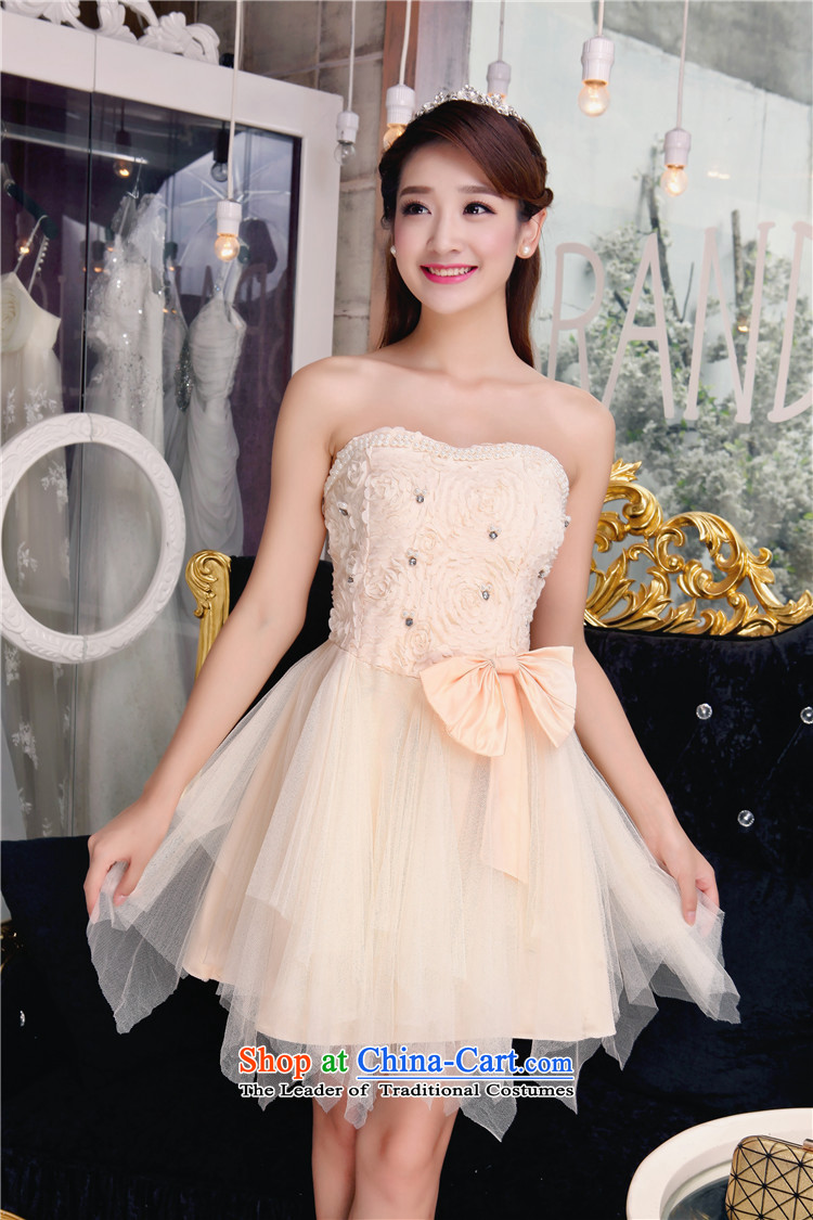 The Aileu degrees fall 2015 new products covered shoulders stylish lace dresses temperament Sau San booking pearl dresses JKMB156-B_958 YELLOW L picture, prices, brand platters! The elections are supplied in the national character of distribution, so action, buy now enjoy more preferential! As soon as possible.
