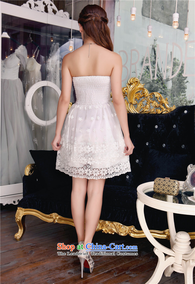 The Aileu degrees fall 2015 new bare shoulders lace dresses and sexy thin graphics Sau San engraving dresses JMB156-B_609 white L picture, prices, brand platters! The elections are supplied in the national character of distribution, so action, buy now enjoy more preferential! As soon as possible.