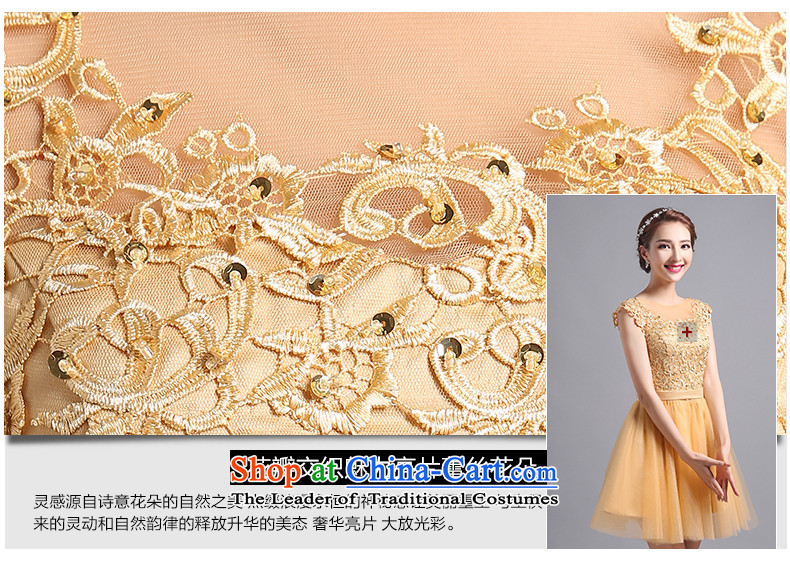 Jacob Chan Dress Short, on-chip video thin evening dress skirt the summer and fall of 2015 New bridesmaid services shoulder straps gauze fluoroscopy round-neck collar straps) S picture, prices, brand platters! The elections are supplied in the national character of distribution, so action, buy now enjoy more preferential! As soon as possible.
