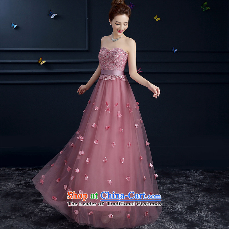 The new 2015 hannizi spring and summer is simple and stylish. The length of the red, and chest banquet bride wedding dress the usual zongzi long S Korea color, Gigi Lai (hannizi) , , , shopping on the Internet