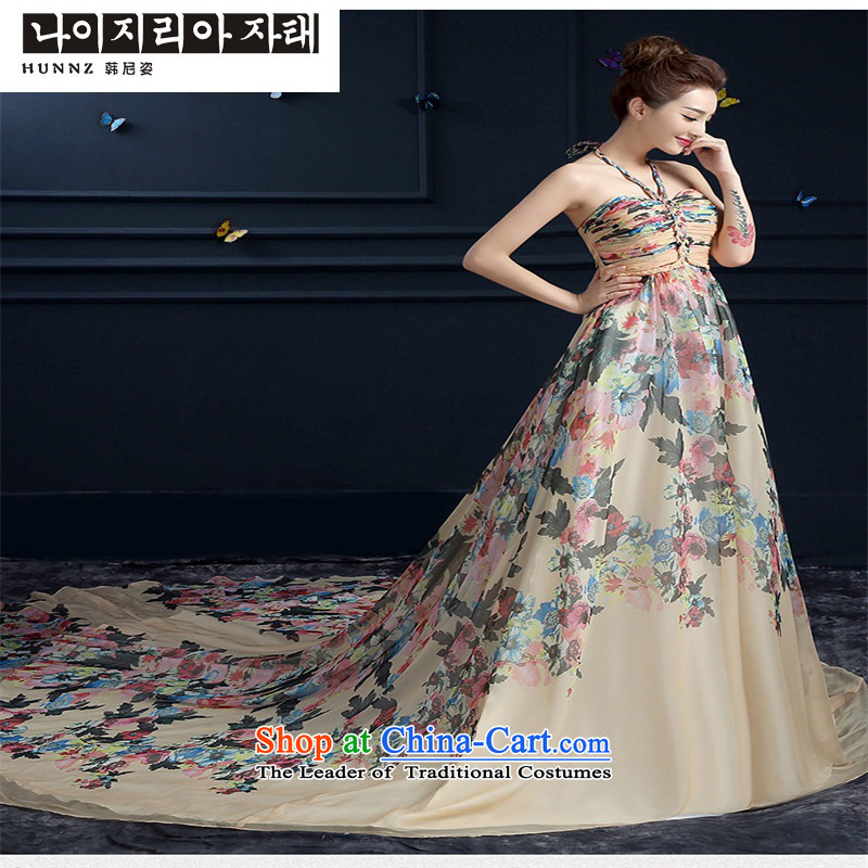 The spring and summer of 2015 New hannizi, noble Hang Long Tail also stylish banquet bride picture color L, Korean dresses, Gigi Lai (hannizi) , , , shopping on the Internet