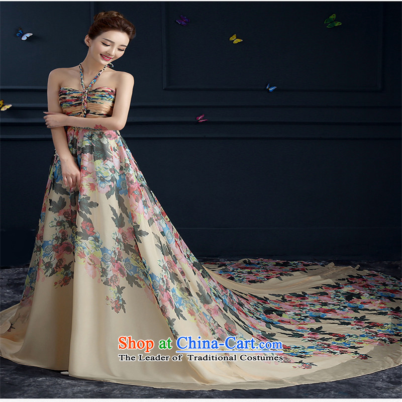 The spring and summer of 2015 New hannizi, noble Hang Long Tail also stylish banquet bride picture color L, Korean dresses, Gigi Lai (hannizi) , , , shopping on the Internet