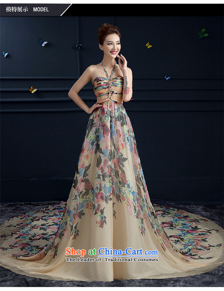 The new 2015 HUNNZ Stylish spring and summer-long history of minimalist tail large banquet dinner dress photo color pictures, prices, XL brand platters! The elections are supplied in the national character of distribution, so action, buy now enjoy more preferential! As soon as possible.