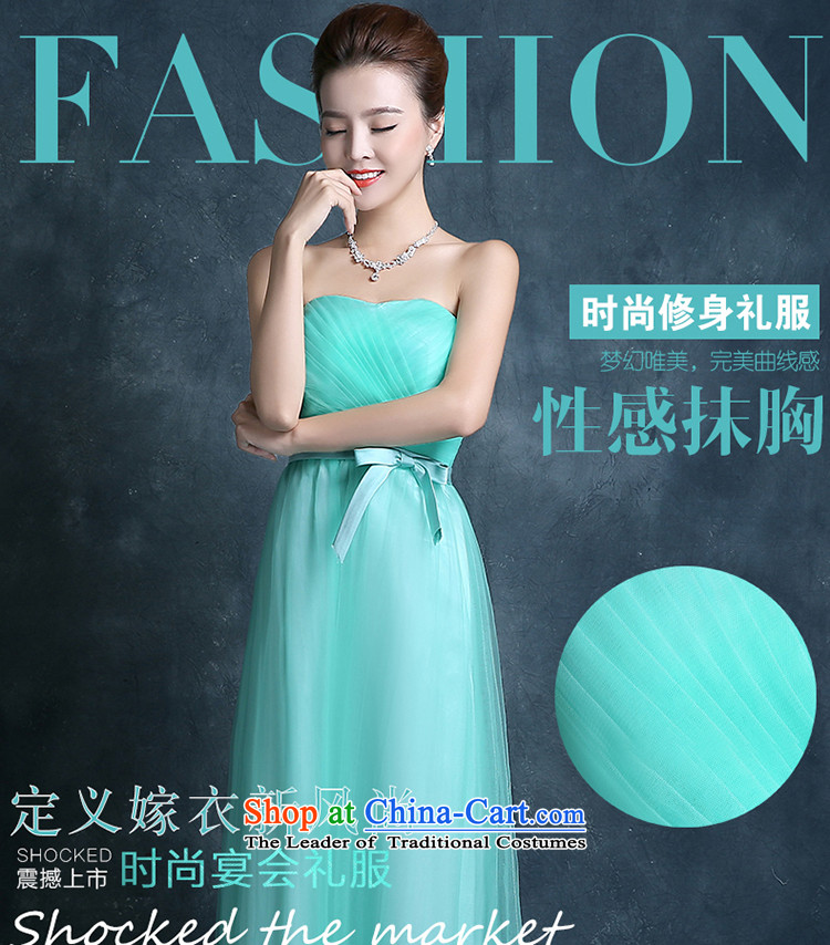 Xin Qi bridesmaid services 2015 new spring and summer long bridesmaid mission dress sister skirt bridesmaid skirt marriage banquet evening dresses female light green XL Photo, prices, brand platters! The elections are supplied in the national character of distribution, so action, buy now enjoy more preferential! As soon as possible.