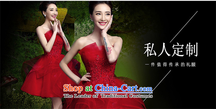 2015 Fashion red HUNNZ, banquet betrothal festival bridal dresses bows to Red M picture, prices, brand platters! The elections are supplied in the national character of distribution, so action, buy now enjoy more preferential! As soon as possible.