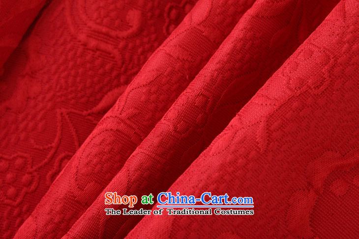 The OSCE Poetry Film 2015 new women's temperament Sau San V-Neck banquet night replacing the door onto dress bridesmaid to marry heavy industry for the Pearl River Delta bride dovetail bows to the skirt red XL Photo, prices, brand platters! The elections are supplied in the national character of distribution, so action, buy now enjoy more preferential! As soon as possible.