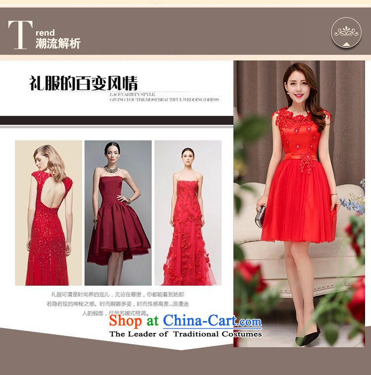 The United States is still clothing 2015 new stylish short skirts marriages bows Small Banquet exclusive performances annual dress uniform bridesmaid services RED M picture, prices, brand platters! The elections are supplied in the national character of distribution, so action, buy now enjoy more preferential! As soon as possible.