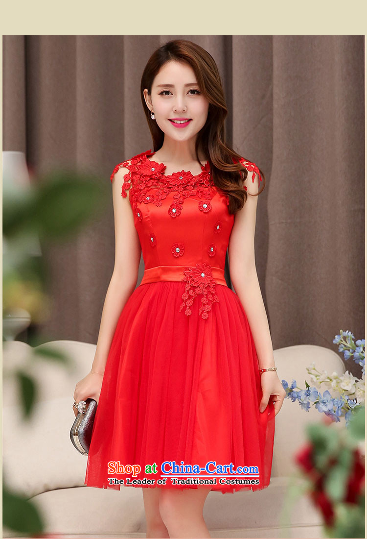 The United States is still clothing 2015 new stylish short skirts marriages bows Small Banquet exclusive performances annual dress uniform bridesmaid services RED M picture, prices, brand platters! The elections are supplied in the national character of distribution, so action, buy now enjoy more preferential! As soon as possible.
