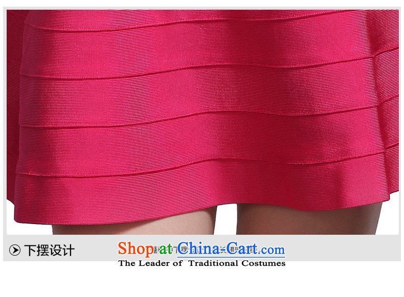 Hua Qi Avandia, temperament and chest, bare shoulders bride bows evening banquet female Dress Short, Bandages dresses RED M picture, prices, brand platters! The elections are supplied in the national character of distribution, so action, buy now enjoy more preferential! As soon as possible.