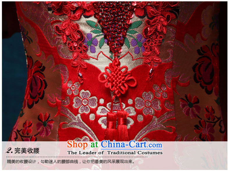 However service long retro Sau San embroidery crowsfoot red 2015 new autumn and winter marriages dress embroidered red banquet long crowsfoot evening dress Red 7 days as the shipment is not return do not change the picture, prices, brand platters! The elections are supplied in the national character of distribution, so action, buy now enjoy more preferential! As soon as possible.