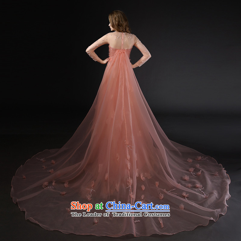 Mr Model Wedding 2015 advanced new tailored dress marriages evening dresses bows bridesmaid services services pink drift-dress tailoring 35-day delivery, Model , , , shopping on the Internet