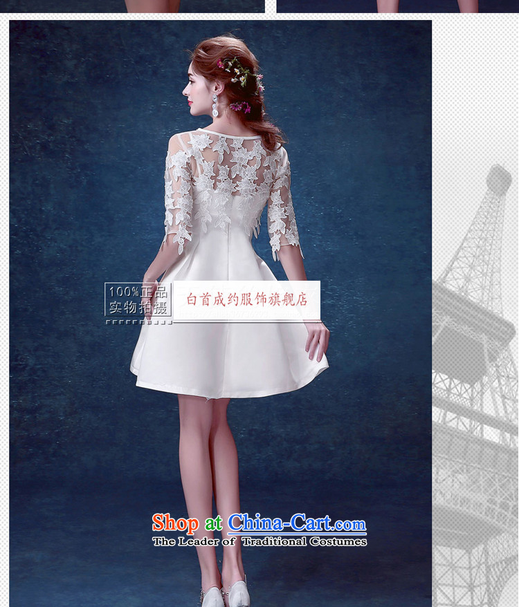 The first white into about white lace back in long-sleeved marriages bows service, Wedding Dress small 2015 New White XXL picture, prices, brand platters! The elections are supplied in the national character of distribution, so action, buy now enjoy more preferential! As soon as possible.