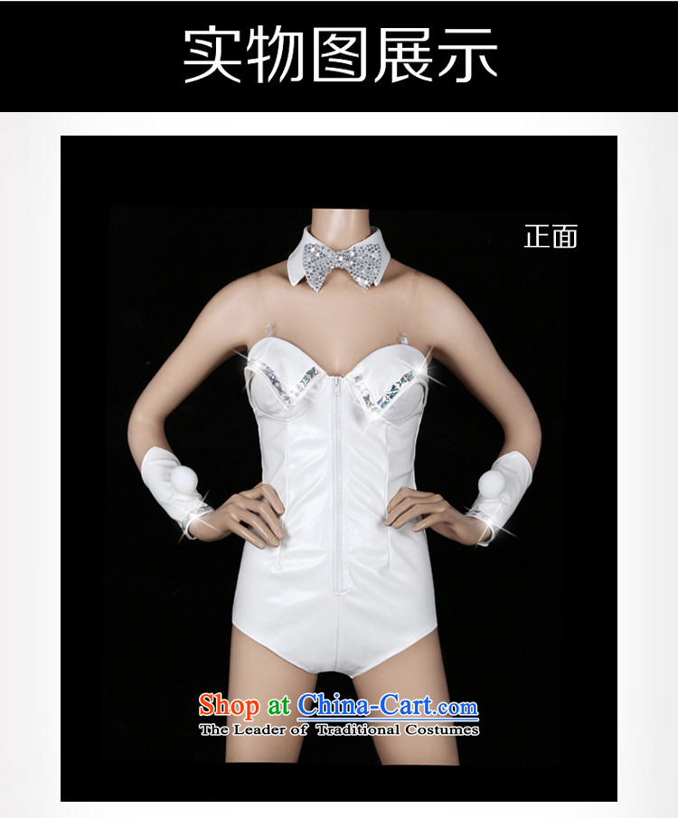 The new nightclubs 酒吧女 ds dance performances to White Valentine party sexy singer services and girl clothing white L larger picture, prices, brand platters! The elections are supplied in the national character of distribution, so action, buy now enjoy more preferential! As soon as possible.