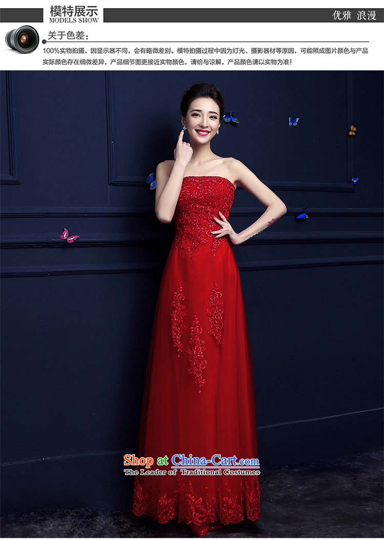    The new service hannizi bows 2015 Spring/Summer Long Chest anointed red stylish wedding dress banquet dress red XXL picture, prices, brand platters! The elections are supplied in the national character of distribution, so action, buy now enjoy more preferential! As soon as possible.