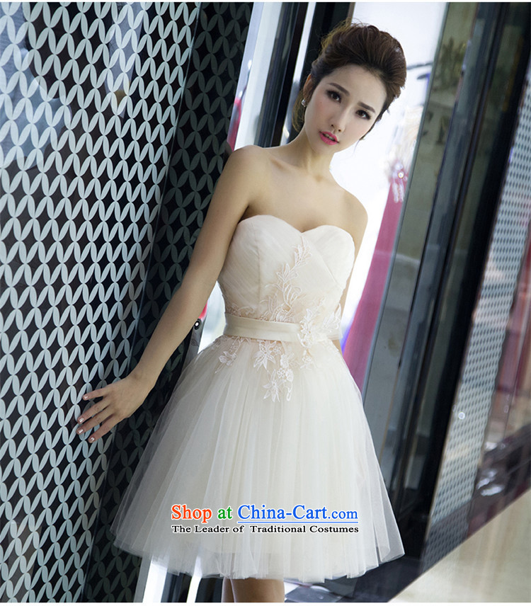 The spring and summer of 2015 New hannizi, stylish and chest upscale Sau San short) bows service banquet bride dress White M picture, prices, brand platters! The elections are supplied in the national character of distribution, so action, buy now enjoy more preferential! As soon as possible.