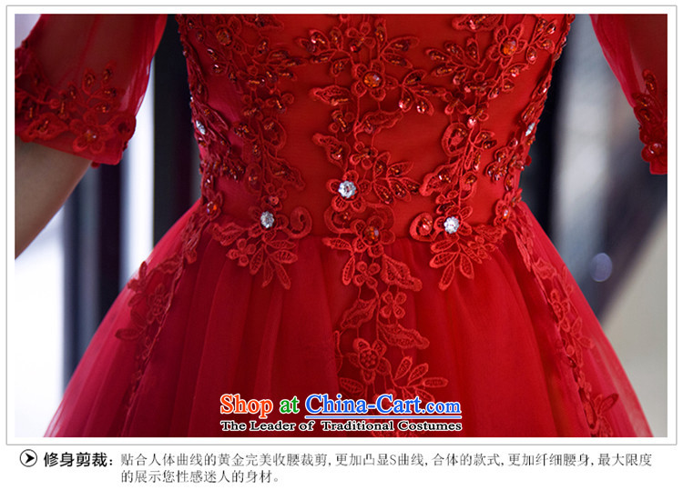 The spring and summer of 2015 New hannizi) short of dresses wedding package booking wedding dress stylish shoulder bridal dresses banquet red XL Photo, prices, brand platters! The elections are supplied in the national character of distribution, so action, buy now enjoy more preferential! As soon as possible.