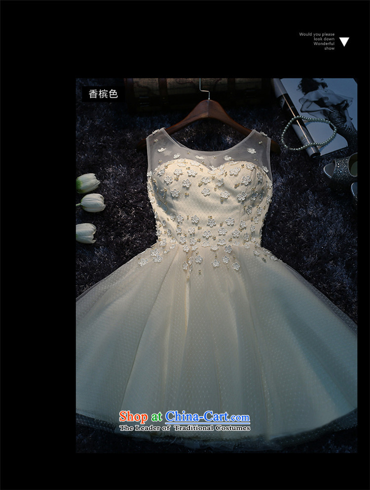 The new 2015 hannizi spring and summer Korean fashion show Dress Short of sister bridal services banquet dress white bows XXL picture, prices, brand platters! The elections are supplied in the national character of distribution, so action, buy now enjoy more preferential! As soon as possible.