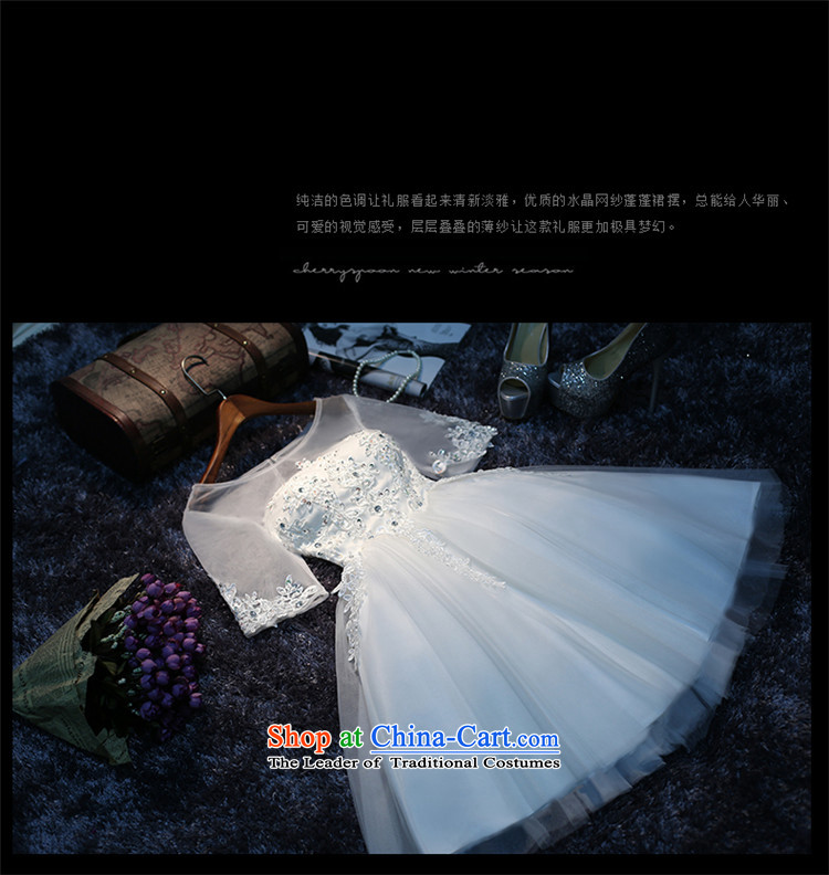The new 2015 hannizi spring and summer wedding won the betrothal of small stylish dresses short video thin dress Sau San white L picture, prices, brand platters! The elections are supplied in the national character of distribution, so action, buy now enjoy more preferential! As soon as possible.
