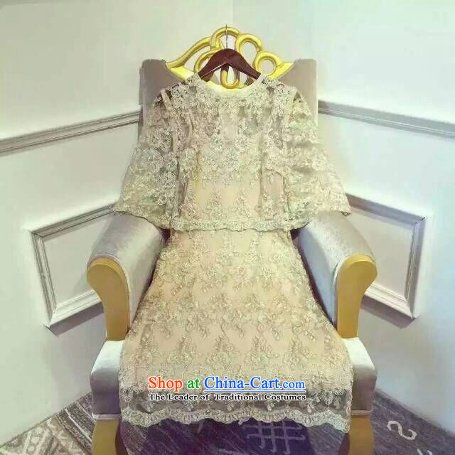 In accordance with the results of the 2015 autumn of the new gold embroidery aristocratic banquet dress both kit and sexy fluoroscopy lace dresses 1329 Gold S picture, prices, brand platters! The elections are supplied in the national character of distribution, so action, buy now enjoy more preferential! As soon as possible.