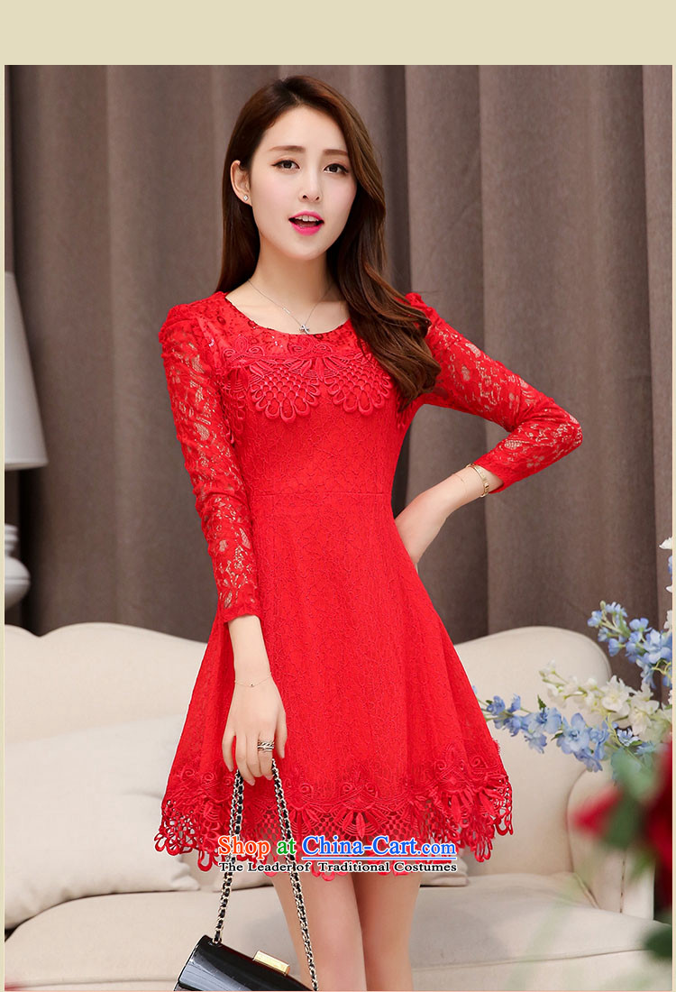 Piao Love Ting 2015 Autumn replacing new madame marriages bows evening dresses red long skirt wedding dress autumn and winter female RED M picture, prices, brand platters! The elections are supplied in the national character of distribution, so action, buy now enjoy more preferential! As soon as possible.