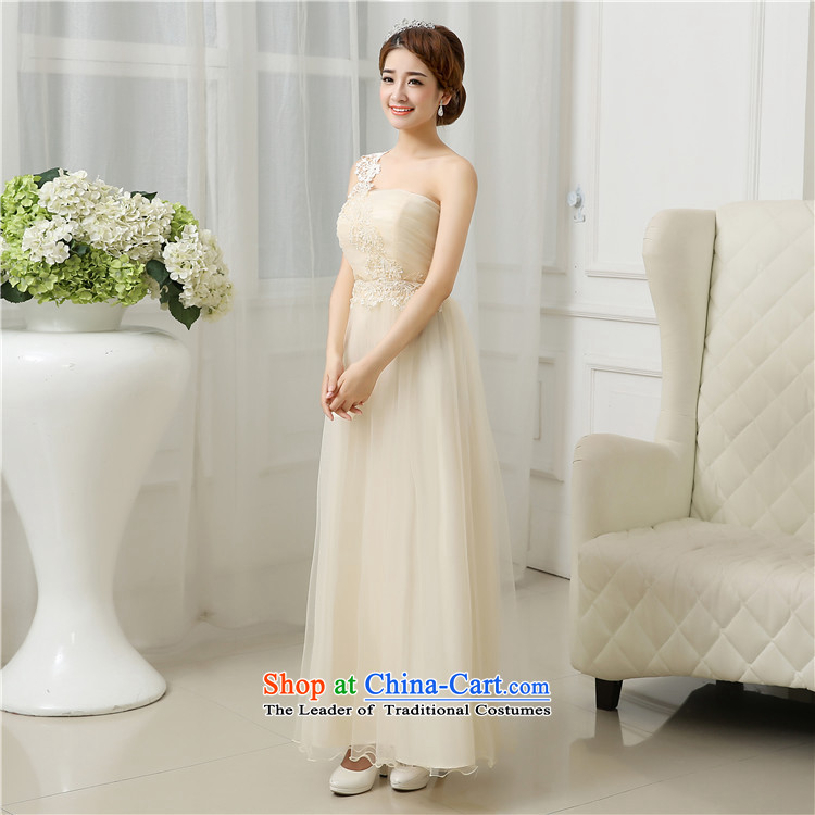 Yet, a new paragraph spring and summer bridesmaid dresses and chest bridesmaid service long skirt sister bridesmaid services5279 champagne color L picture, prices, brand platters! The elections are supplied in the national character of distribution, so action, buy now enjoy more preferential! As soon as possible.