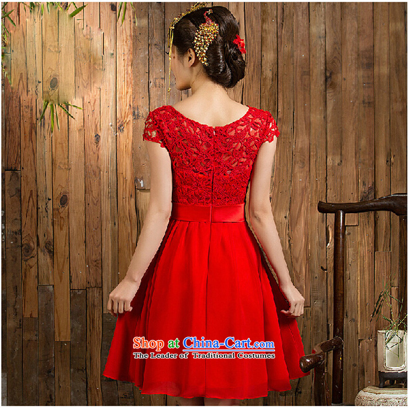 Pure Love bamboo yarn 2015 new red bride wedding dress long evening dresses evening drink service red shoulders long red dress Sau San 7 cuff or short-sleeved photographed the message , the price and the picture XXL brand platters! The elections are supplied in the national character of distribution, so action, buy now enjoy more preferential! As soon as possible.