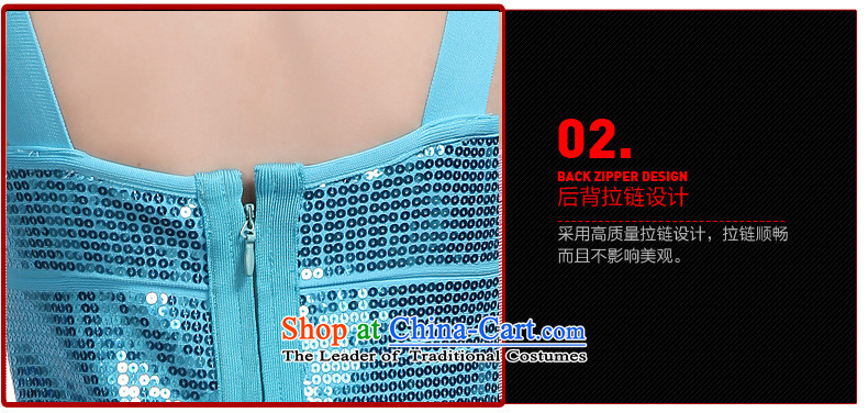 Hua Qi Avandia, 2015 spring/summer the new Europe and the upscale pearl evening sexy night package and bandages dress skirt BLUE PEARL M picture, prices, brand platters! The elections are supplied in the national character of distribution, so action, buy now enjoy more preferential! As soon as possible.
