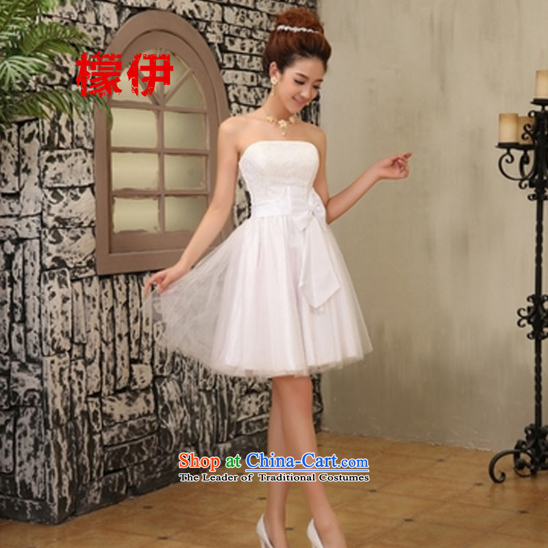 The city of 2015 bridesmaid Dress Short of small sister small dress bride bows to small Sau San dress code 80115 are red, the city (mengyi) , , , shopping on the Internet