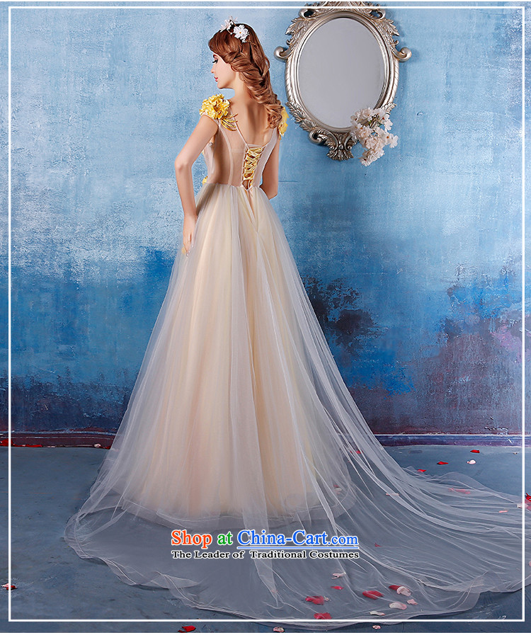 The bride evening dresses 2015 Summer new large graphics thin tail will light yellow L Suzhou shipment picture, prices, brand platters! The elections are supplied in the national character of distribution, so action, buy now enjoy more preferential! As soon as possible.