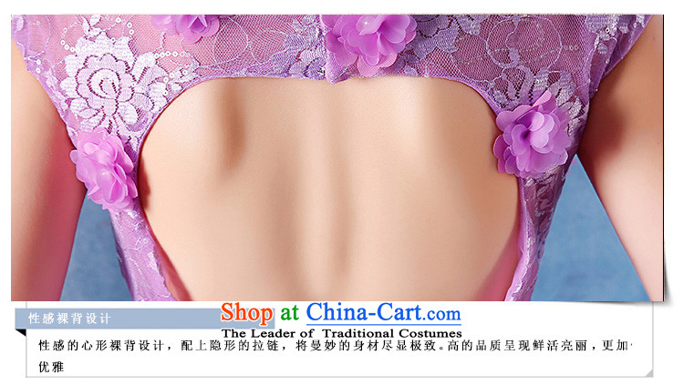 Embroidered bride 2015 summer is by no means new 2 shoulder length of wedding night will officiate at the larger video thin purple S Suzhou shipment picture, prices, brand platters! The elections are supplied in the national character of distribution, so action, buy now enjoy more preferential! As soon as possible.