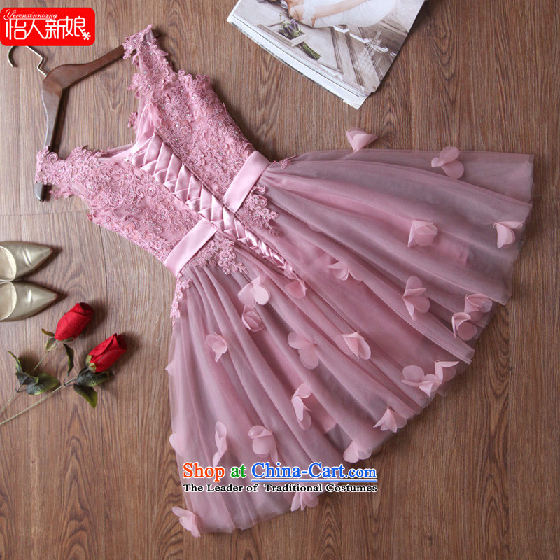 The wedding-dress female 2015 Marriage long summer evening dresses bride services wedding dress bows bridesmaid services spring pleasant bride usual zongzi pregnant women short of color , L, pleasant bride shopping on the Internet has been pressed.