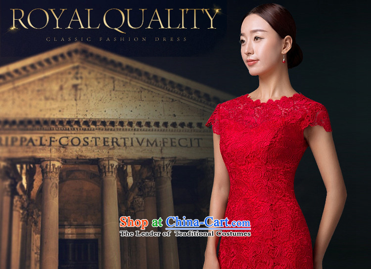 Hillo (XILUOSHA) Elizabeth bride bows Service, 2015 Summer new packages and Sau San brides cheongsam dress red lace wedding dresses red XXL picture, prices, brand platters! The elections are supplied in the national character of distribution, so action, buy now enjoy more preferential! As soon as possible.