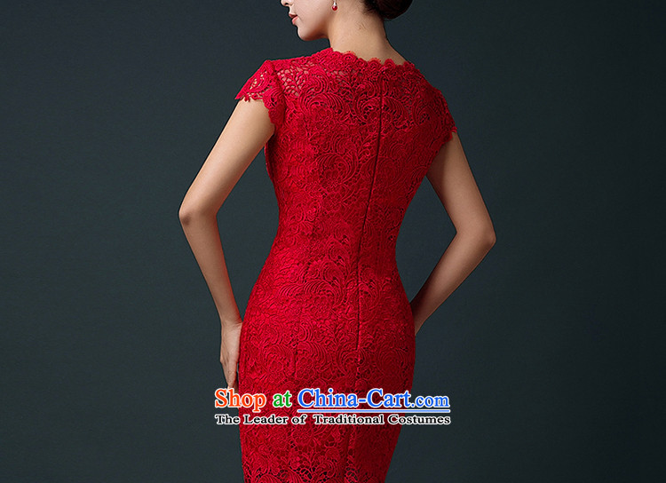 Hillo (XILUOSHA) Elizabeth bride bows Service, 2015 Summer new packages and Sau San brides cheongsam dress red lace wedding dresses red XXL picture, prices, brand platters! The elections are supplied in the national character of distribution, so action, buy now enjoy more preferential! As soon as possible.
