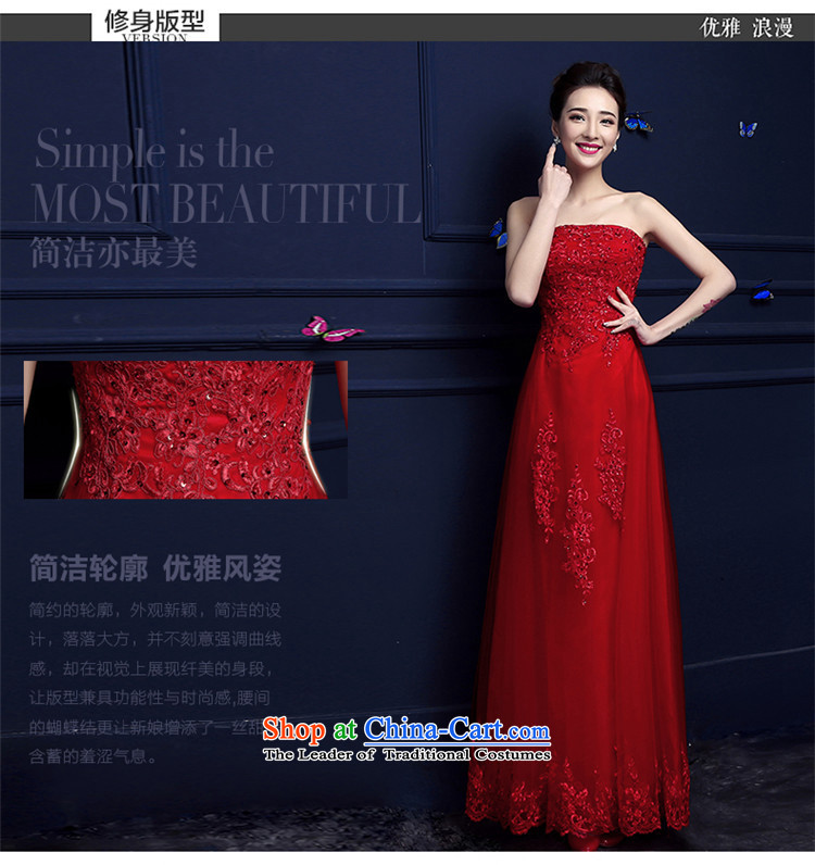 2015 New Korea HUNNZ version stylish evening dresses red spring and summer long elegant banquet bridal dresses red XL Photo, prices, brand platters! The elections are supplied in the national character of distribution, so action, buy now enjoy more preferential! As soon as possible.
