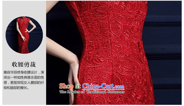 2015 Chinese beauty HUNNZ long red banquet style wedding dresses dress bride bows services red S picture, prices, brand platters! The elections are supplied in the national character of distribution, so action, buy now enjoy more preferential! As soon as possible.