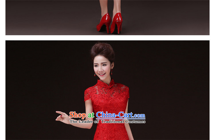   Toasting champagne served Chinese Contemporary HUNNZ retro large stylish short, simple Sau San bride red dress evening dress RED M picture, prices, brand platters! The elections are supplied in the national character of distribution, so action, buy now enjoy more preferential! As soon as possible.