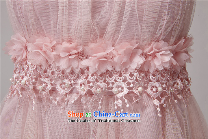In accordance with its 2015 World first new bridesmaid mission dress evening dresses and sisters skirts banquet short of small dress LF015 pink  M picture, prices, brand platters! The elections are supplied in the national character of distribution, so action, buy now enjoy more preferential! As soon as possible.