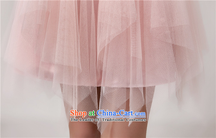 In accordance with its 2015 World first new bridesmaid mission dress evening dresses and sisters skirts banquet short of small dress LF015 pink  M picture, prices, brand platters! The elections are supplied in the national character of distribution, so action, buy now enjoy more preferential! As soon as possible.