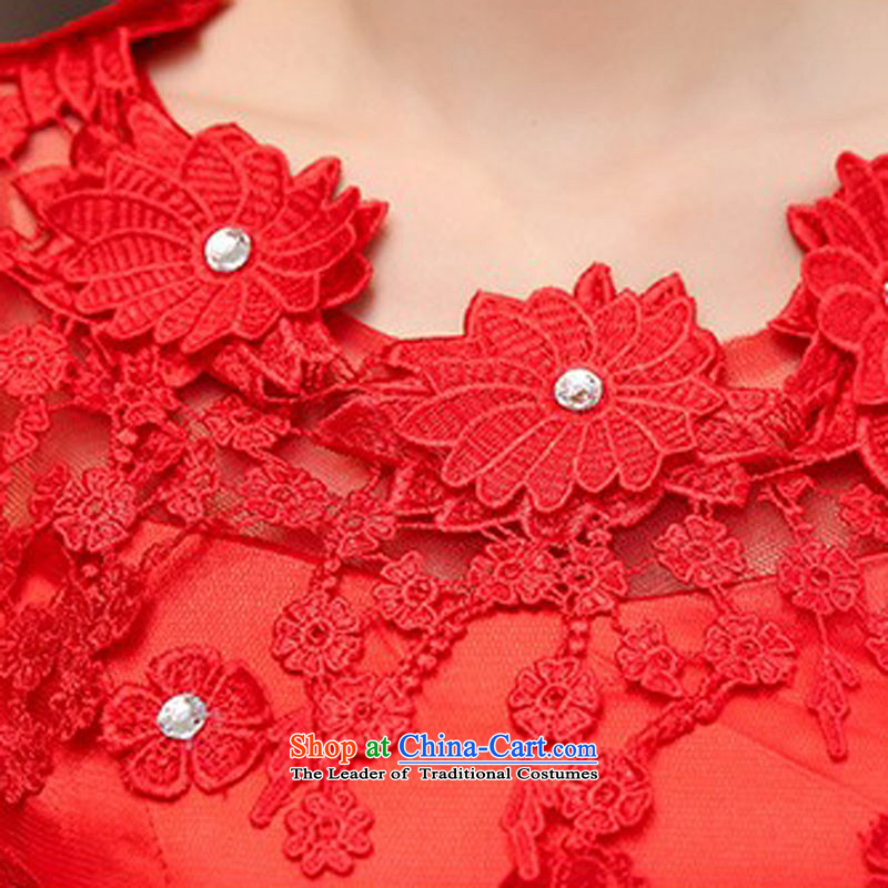 Hsitzu Jorin 2015 Summer new bride dress posted blossoms Silk Dresses Women 1530 Red XL, Hsitzu jorin shopping on the Internet has been pressed.