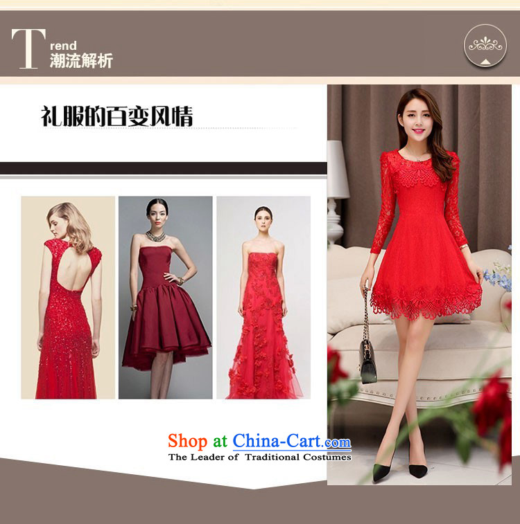 Hsitzu jorin spring and autumn 2015 installed new bride dress engraving lace dresses female 1525 RED M picture, prices, brand platters! The elections are supplied in the national character of distribution, so action, buy now enjoy more preferential! As soon as possible.