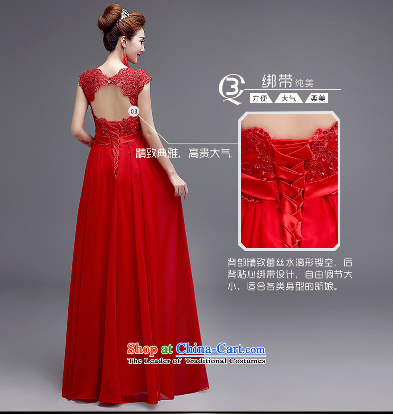 The Syrian Red time high-waist larger bows services for pregnant women autumn 2015 shoulders V-Neck marriages evening dresses red XXL picture, prices, brand platters! The elections are supplied in the national character of distribution, so action, buy now enjoy more preferential! As soon as possible.