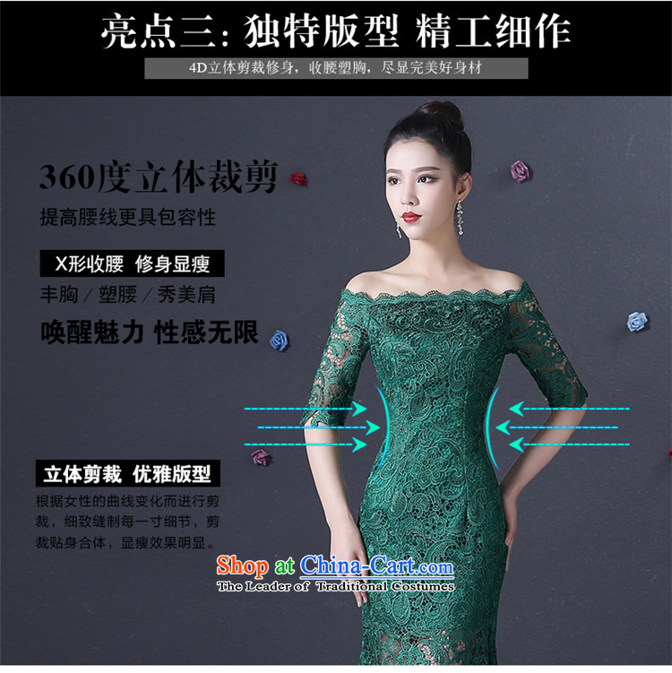      Korean fashion 2015 HUNNZ Sau San minimalist long word crowsfoot shoulder banquet evening dresses bridal dresses green XXL picture, prices, brand platters! The elections are supplied in the national character of distribution, so action, buy now enjoy more preferential! As soon as possible.