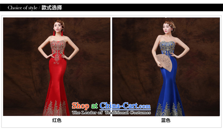      Wipe the chest 2015 HUNNZ crowsfoot stylish new spring and summer long banquet evening dresses bride bows services XL pictures, bride red price, brand platters! The elections are supplied in the national character of distribution, so action, buy now enjoy more preferential! As soon as possible.
