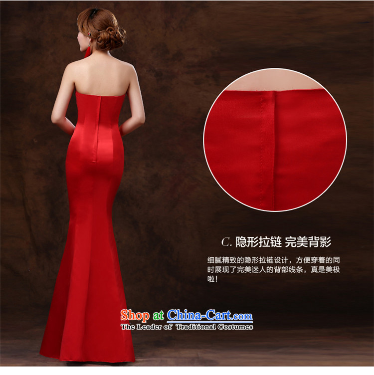      Wipe the chest 2015 HUNNZ crowsfoot stylish new spring and summer long banquet evening dresses bride bows services XL pictures, bride red price, brand platters! The elections are supplied in the national character of distribution, so action, buy now enjoy more preferential! As soon as possible.