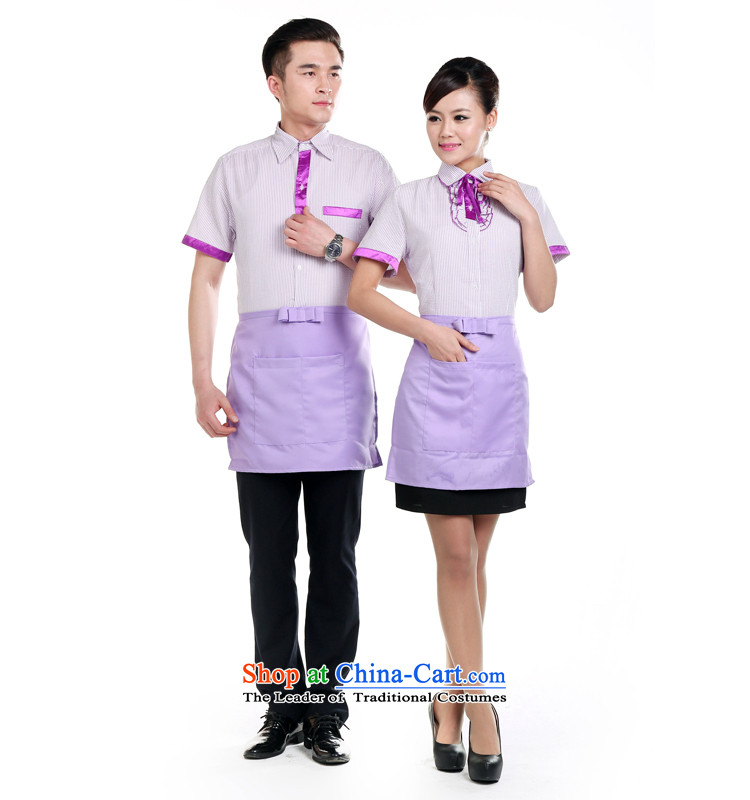The hotel-hwan workwear summer restaurant fast men and women western restaurant buffet hotpot restaurant waiters working dress Ms. purple L picture, prices, brand platters! The elections are supplied in the national character of distribution, so action, buy now enjoy more preferential! As soon as possible.