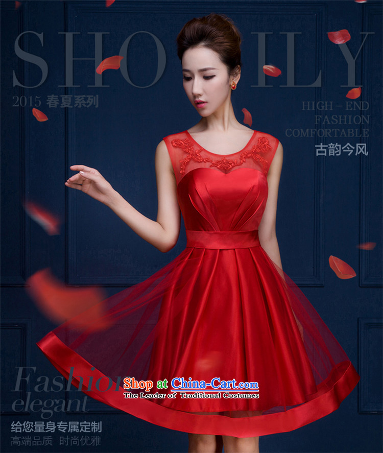 The new 2015 HUNNZ spring and summer short sleek minimalist Sau San larger bride dress bows bridesmaid service light clothing champagne color S picture, prices, brand platters! The elections are supplied in the national character of distribution, so action, buy now enjoy more preferential! As soon as possible.