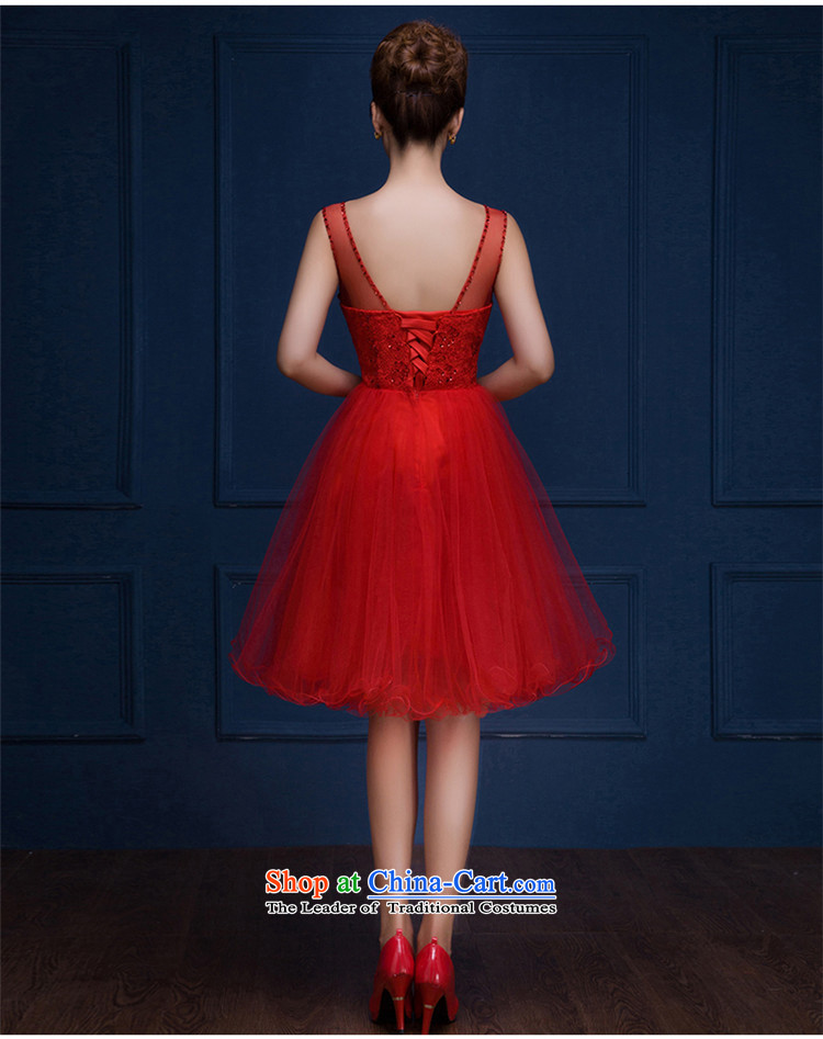  New stylish 2015 HUNNZ Korean Sau San minimalist large short of evening dresses bride dress uniform red XXL toasting champagne picture, prices, brand platters! The elections are supplied in the national character of distribution, so action, buy now enjoy more preferential! As soon as possible.