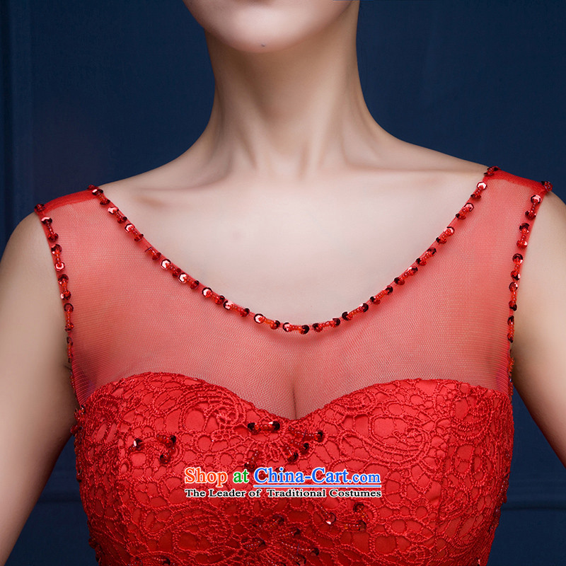  New stylish 2015 HUNNZ Korean Sau San minimalist large short of evening dresses bride dress bows services red XXL,HUNNZ,,, shopping on the Internet