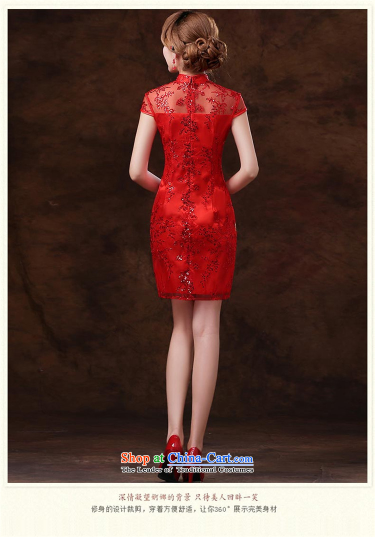     Chinese qipao) 2015 HUNNZ spring and summer short of the new bride dress bows services red banquet evening dress red XXL picture, prices, brand platters! The elections are supplied in the national character of distribution, so action, buy now enjoy more preferential! As soon as possible.